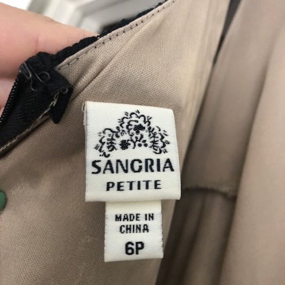 Black Lace Floor Length Dress - Picture 5 of 5